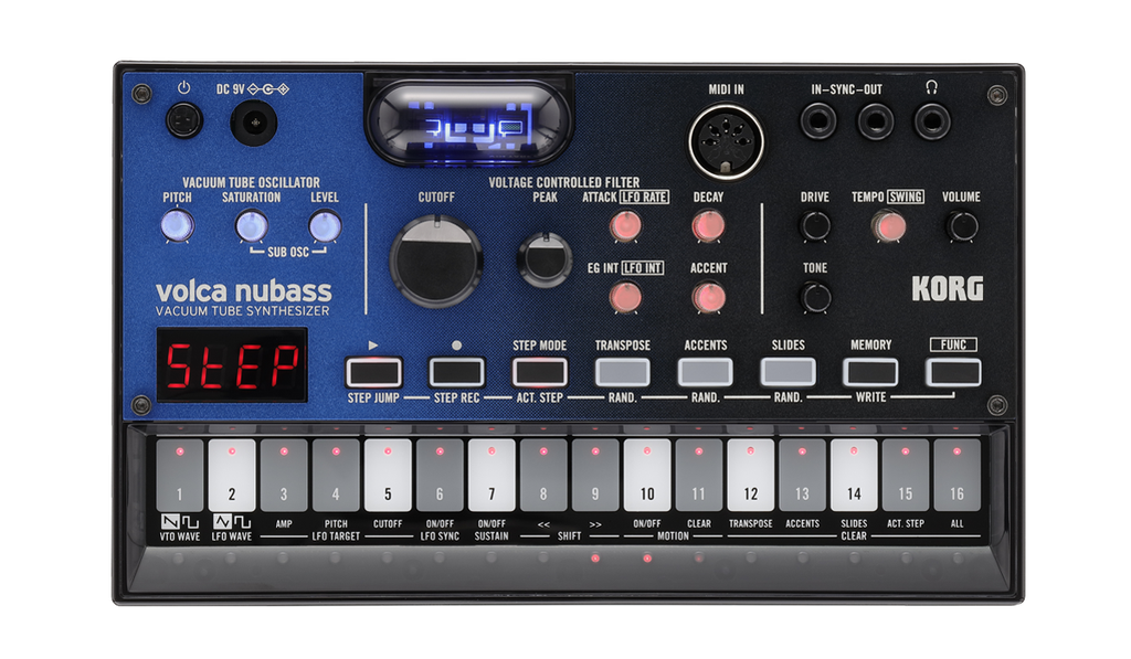 Korg VOLCANUBASS Vacuum Tube Bass Synth