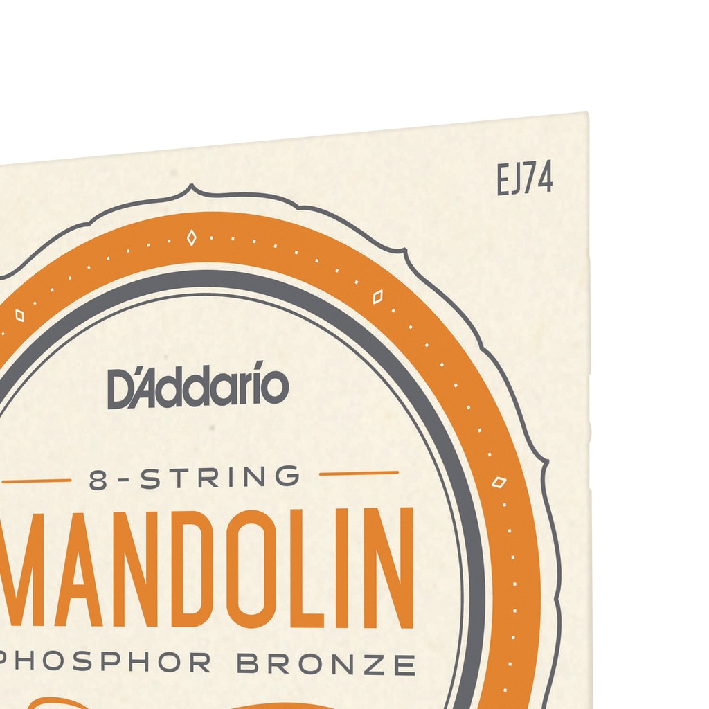 D'Addario Phosphor Bronze Mandolin Strings, 11-40 Medium, EJ74