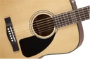 Fender CD-60 Dreadnaught Acoustic with Case, Natural
