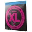 D'Addario XL Nickel Bass Strings, 45-100 Light, Long Scale, EXL170