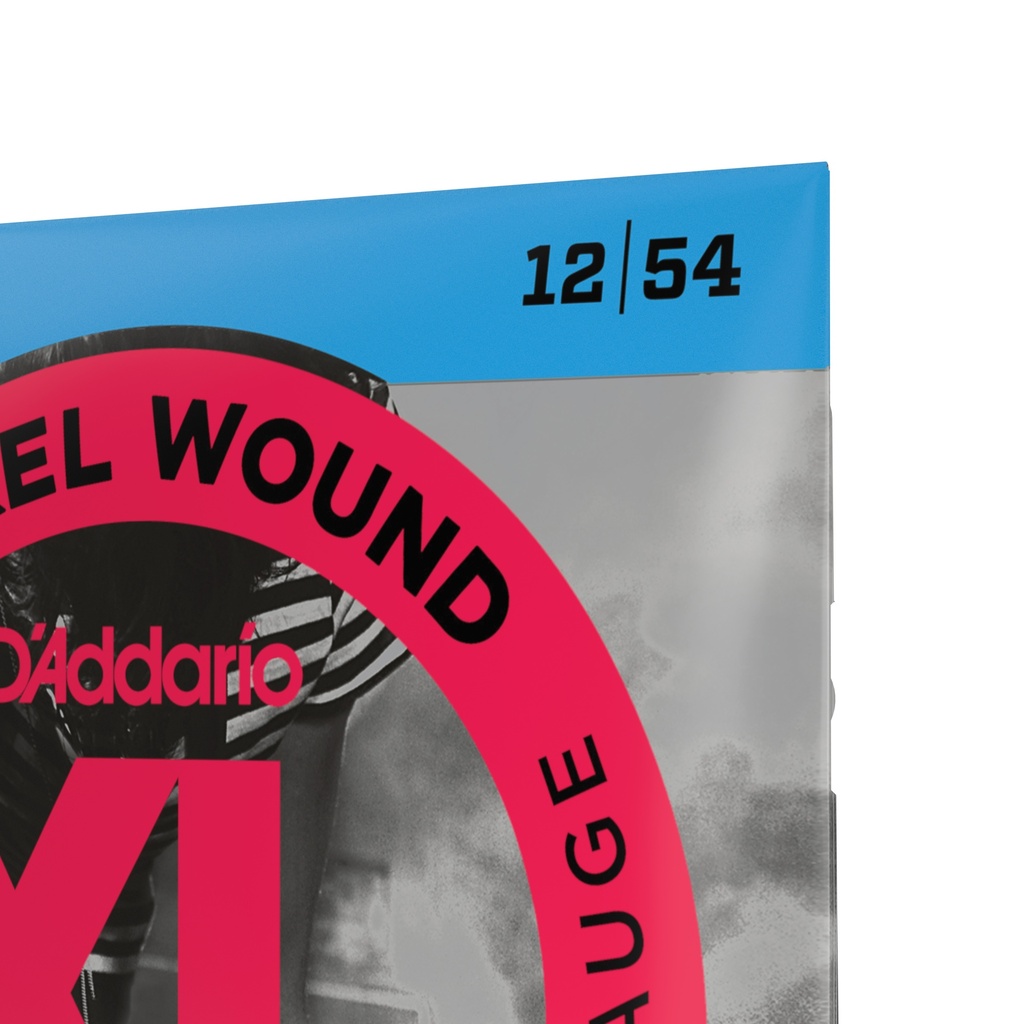 D'Addario XL Nickel Wound Strings, 12-54 Heavy, Plain 3rd, EXL145