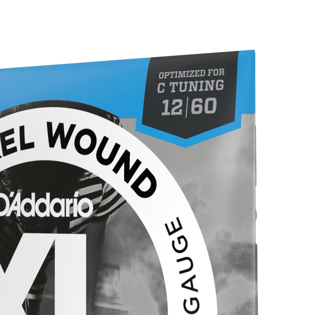 D'Addario XL Nickel Wound Strings, 12-60 Extra-Heavy, EXL148