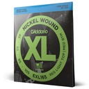 D'Addario XL Nickel Bass Strings, 45-105 Custom Light, Long Scale, EXL165