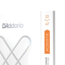 D'Addario XS Coated Phosphor Bronze Strings, Extra Light, 10-47, XSAPB1047