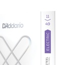 D'Addario XS Nickel Coated Electric Guitar Strings, 11-49 Medium, XSE1149