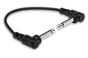 Hosa CFS-606 Guitar Patch Cable Molded. 6" (6 Pack)