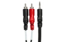 Hosa CMR-210 Stereo Breakout 3.5mm TRS to Dual RCA 10'