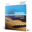 D'Addario Phosphor Bronze Acoustic Bass Strings, Long Scale, 45-100, EPBB170