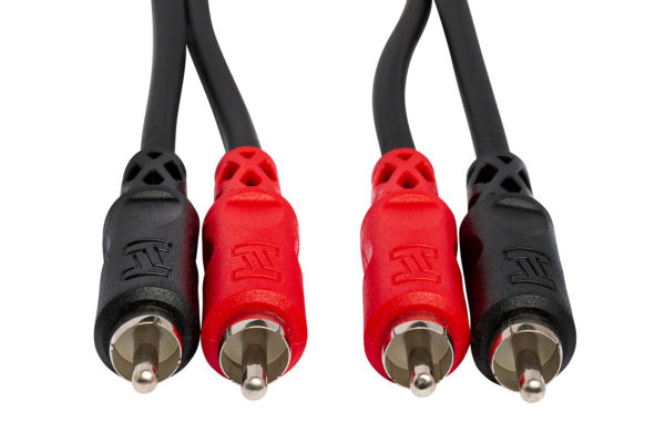 Hosa CRA-201 Stereo Interconnect Dual RCA. 1m