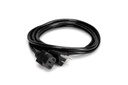 Hosa PWC-143 Power Cord IEC C13 to NEMA 5-15P. 3'