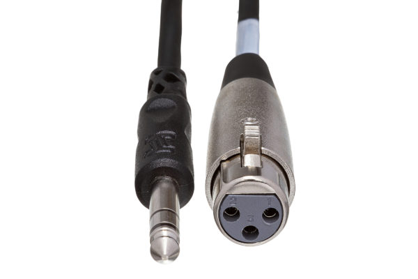 Hosa STX-110F Balanced Interconnect XLR3F to 1/4" TRS. 10'