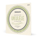 D'Addario EJ87S Titanium Ukulele Strings, Soprano