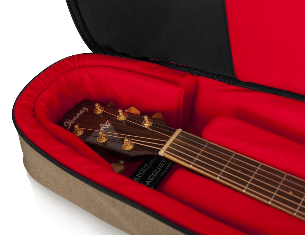 Gator Transit Acoustic Guitar Bag, Tan