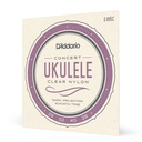 D'Addario EJ65C Pro-Arté Custom Extruded NylonUkulele Strings, Concert