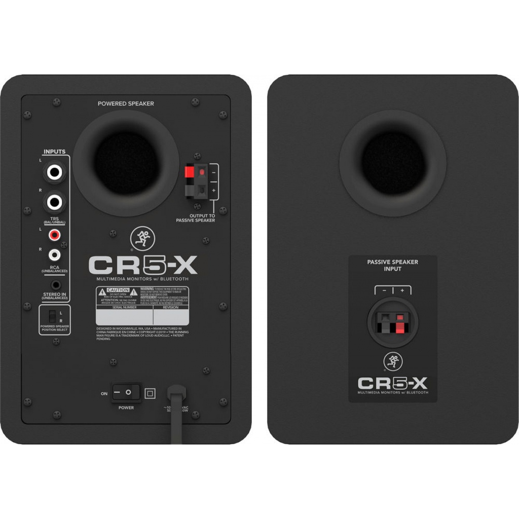 Mackie CR5-X Creative Reference 5" Multimedia Monitors, Pair