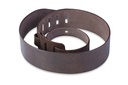 Levy's M17D-DBR 2 1/2" Wide Dark-brn Veg-tan Leather Guitar Strap