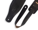 Levy's M26PD-BLK 3 inch Wide Top Grain Leather Guitar strap