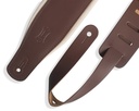 Levy's M26PD-BRN_CRM 3 inch Wide Top Grain Leather Guitar strap
