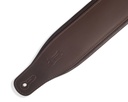 Levy's M26PD-DBR_DBR 3 inch Wide Top Grain Leather Guitar strap