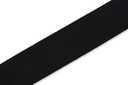 Levy's MC8-BLK 2" Wide Black Cotton Guitar Strap