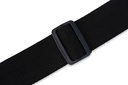 Levy's MC8-BLK 2" Wide Black Cotton Guitar Strap