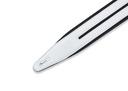 Levy's MG317DRS-BLK_WHT 2 1/2" Wide Black Garment Leather strap