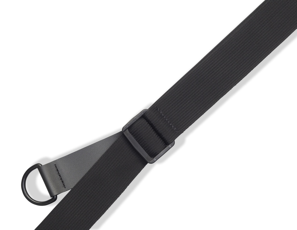 Levy's MRHSS-BLK 3" Wide RipChord™ Guitar Strap