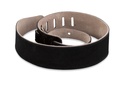 Levy's MS26-BLK 2 1/2" Wide Black Suede Guitar Strap