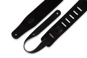 Levy's MS26-BLK 2 1/2" Wide Black Suede Guitar Strap