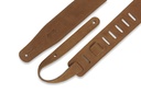 Levy's MS26-HNY 2 1/2" Wide Honey Suede Guitar Strap