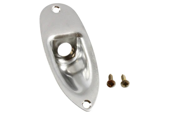 Allparts AP-0610 Jackplate for Stratocaster®, Nickel
