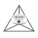 Barefoot Buttons V1 Mini Silver
