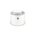Barefoot Buttons V1 Tallboy Silver