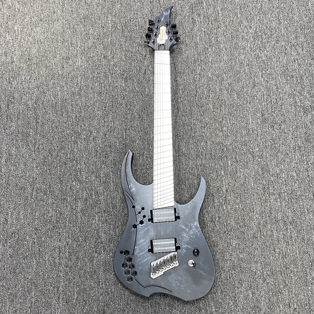 Etherial Elith 7 Electric Guitar, Apocalypse Black