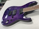 ESP Ltd H-200, Flame Maple, See-thru Purple