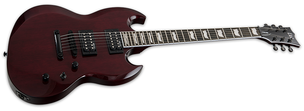 ESP Ltd Viper-256, See-Thru Black Cherry