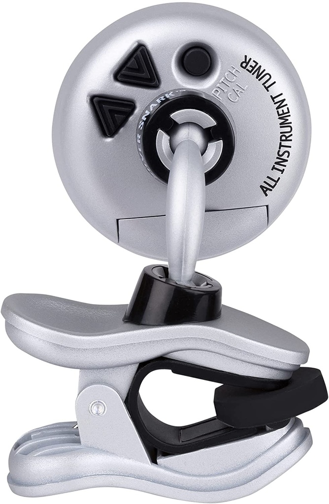 Snark SIL-1 Silver Snark Hyper-Fast Clip-On Chromatic Tuner