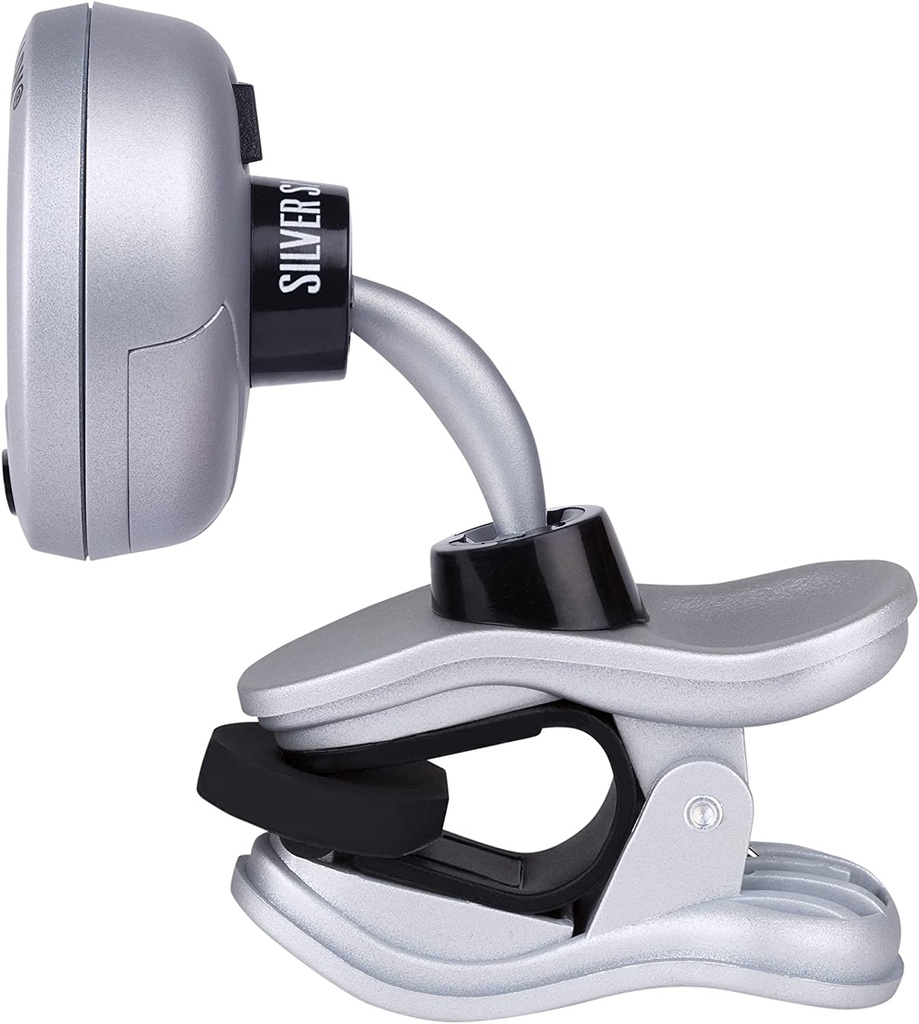 Snark SIL-1 Silver Snark Hyper-Fast Clip-On Chromatic Tuner