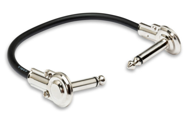 Hosa IRG-100.5 Guitar Patch Cable Low Profile Right-Angle to Same. 6"