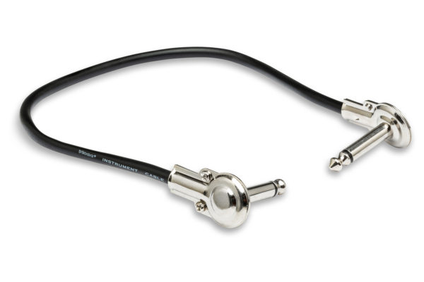 Hosa IRG-100.5 Guitar Patch Cable Low Profile Right-Angle to Same. 6"