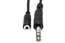 Hosa MHE-310 Headphone Adaptor Cable 3.5mm TRS to 1/4" TRS