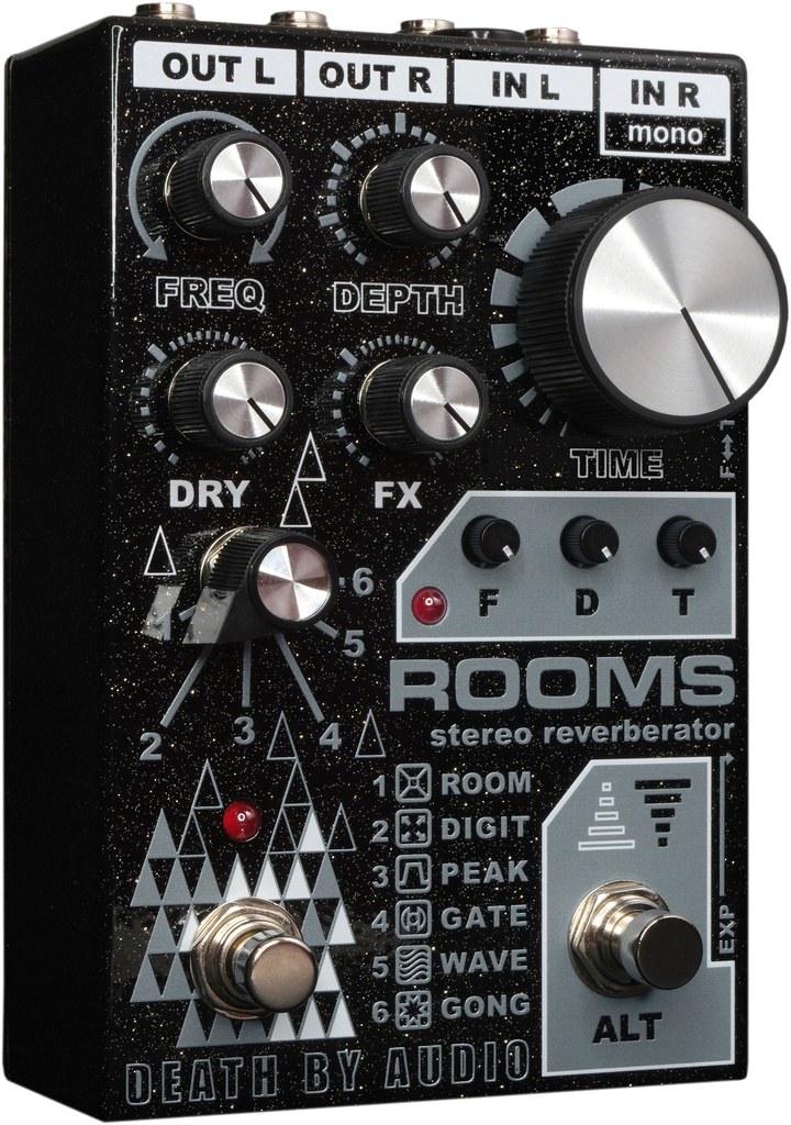 Death By Audio Rooms Stereo Reverberator