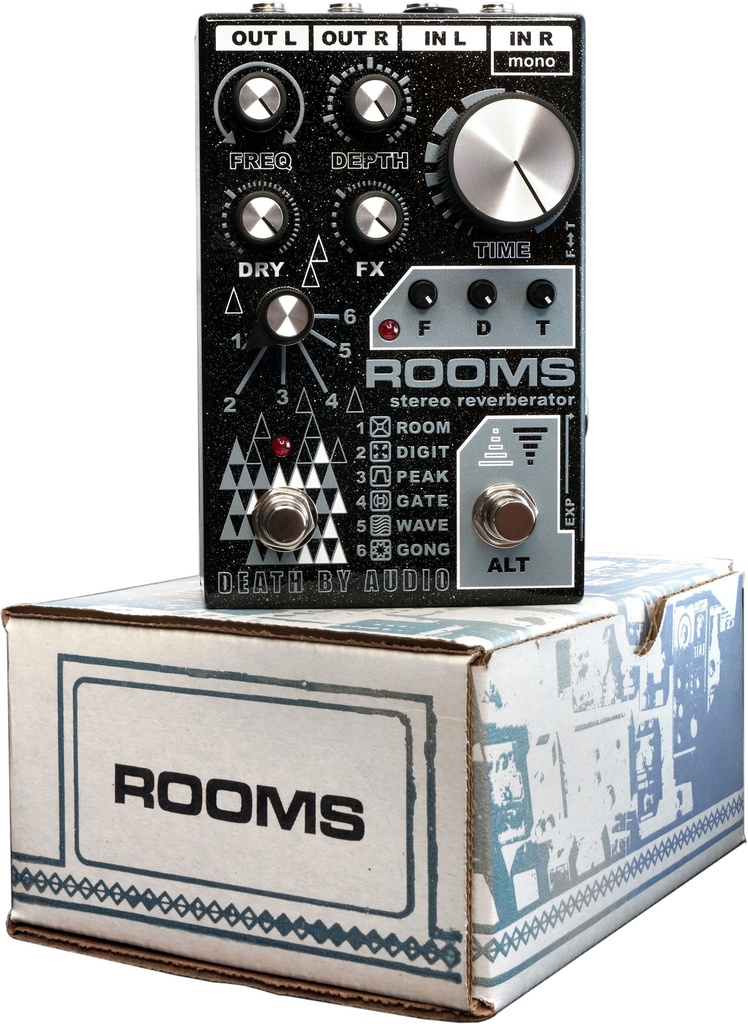 Death By Audio Rooms Stereo Reverberator