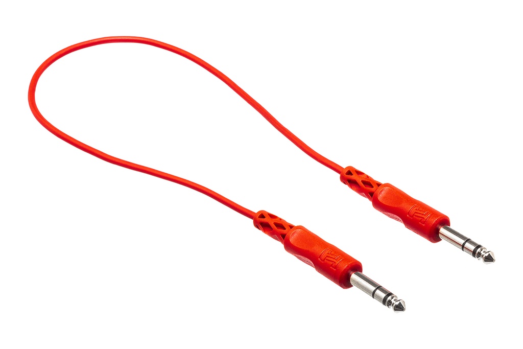 Hosa CSS-845 Balanced Patch Cables, 1/4 in TRS to Same, 1.5 ft