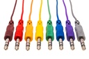 Hosa CSS-845 Balanced Patch Cables, 1/4 in TRS to Same, 1.5 ft