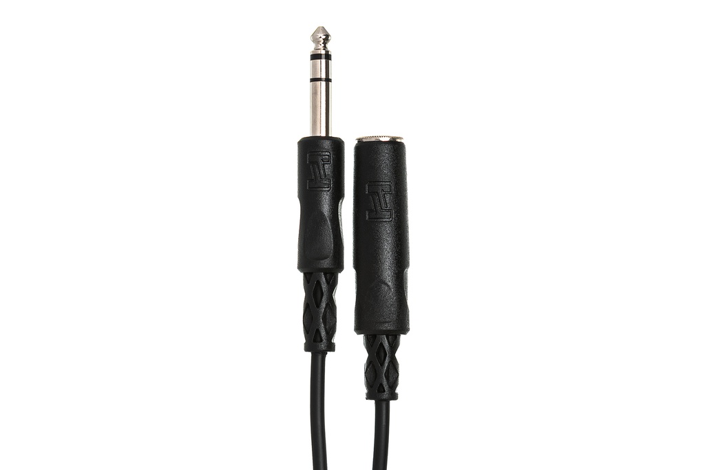 Hosa HPE-310 Headphone Extension Cable, 1/4 in TRS to 1/4 in TRS, 10 ft
