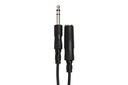 Hosa HPE-310 Headphone Extension Cable, 1/4 in TRS to 1/4 in TRS, 10 ft