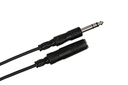 Hosa HPE-325 Headphone Extension Cable, 1/4 in TRS to 1/4 in TRS, 25 ft