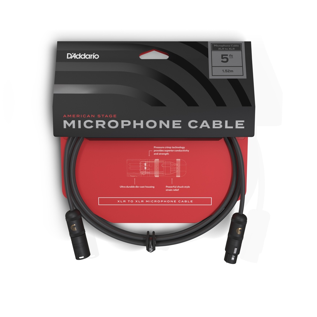 D'Addario American Stage XLR Mic Cable