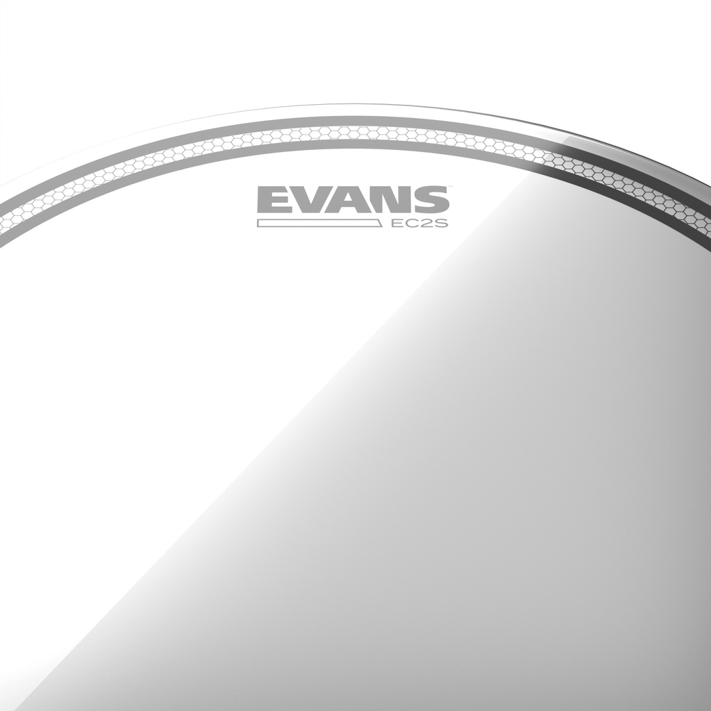 Evans EC2 Tompack, Clear, Standard (12 inch, 13 inch, 16 inch)